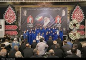 مراسم وداع با رهبر شهید در کرمانشاه
