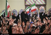مراسم وداع با رهبر شهید در کرمانشاه