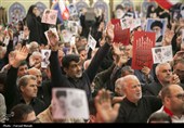 مراسم وداع با رهبر شهید در کرمانشاه
