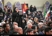 مراسم وداع با رهبر شهید در کرمانشاه