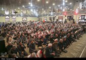 مراسم وداع با رهبر شهید در کرمانشاه