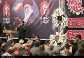 مراسم وداع با رهبر شهید در کرمانشاه