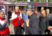 رصد میدانی استاندارخراسان جنوبی از مواکب زائران