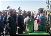 رصد میدانی استاندارخراسان جنوبی از مواکب زائران