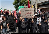 مراسم وداع با قائد شهید امت- ارومیه