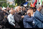 مراسم وداع با قائد شهید امت- ارومیه