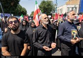 مراسم وداع با قائد شهید امت- ارومیه