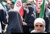 مراسم وداع با قائد شهید امت- ارومیه