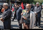مراسم وداع با قائد شهید امت- ارومیه