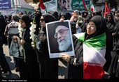 مراسم وداع با قائد شهید امت- ارومیه