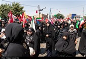 مراسم وداع با قائد شهید امت- ارومیه
