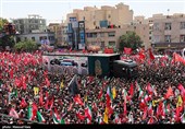 مراسم تشییع پیکر مطهر آقای شهید ایران - 15