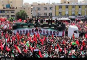 مراسم تشییع پیکر مطهر آقای شهید ایران - 15