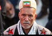 آیین بدرقه و تشییع رهبر شهید  در مسجد مقدس جمکران