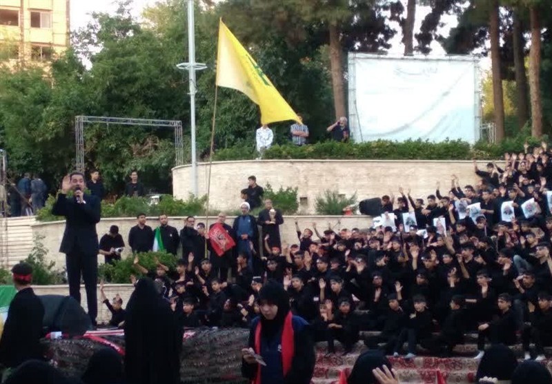 تشییع امام شهید , تشییع آیتاللهالعظمی سید علی خامنهای , تشییع رهبر شهید , نوجوان انقلابی , مشهد مقدس , اخبار مشهد , خراسان رضوی ,