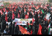 مراسم تشییع پیکر مطهر رهبر شهید انقلاب - قم /3