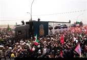 مراسم تشییع پیکر مطهر رهبر شهید انقلاب در قم- 4