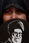 مراسم تشییع پیکر مطهر رهبر شهید انقلاب در قم- 4