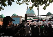 مراسم تشییع پیکر مطهر رهبر شهید انقلاب در قم-1