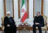 عراقجی یستقبل الشیخ علی الخطیب