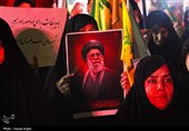 عزاداری در فراق رهبر شهید انقلاب -  زنجان