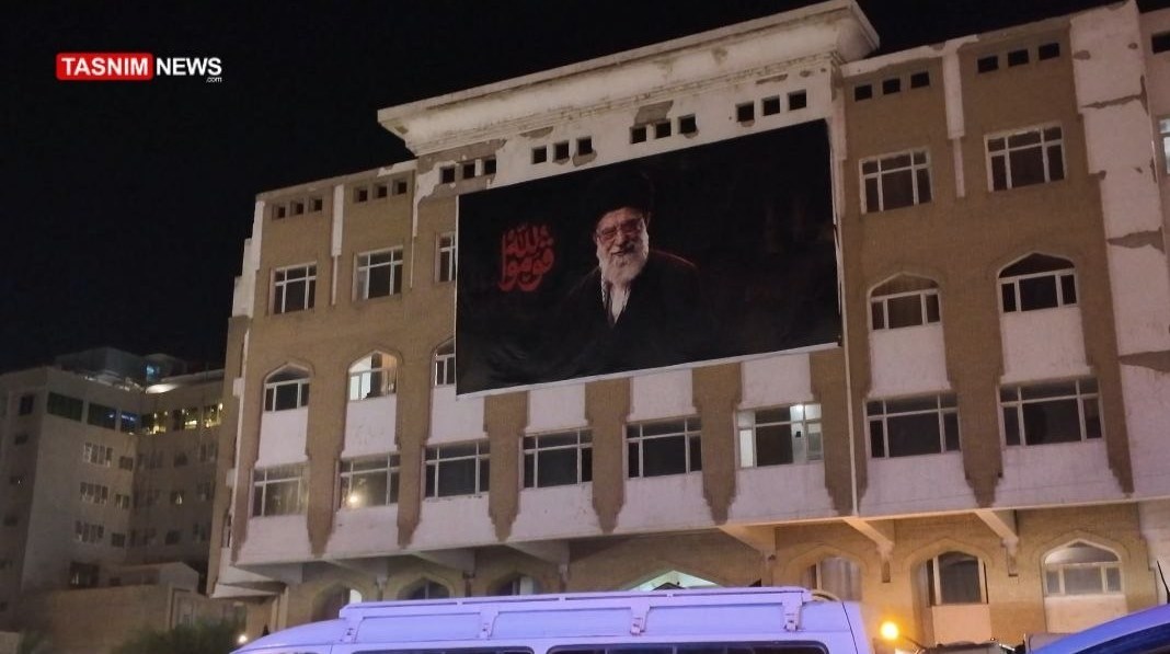 تشییع آیتاللهالعظمی سید علی خامنهای , تشییع امام شهید , تشییع رهبر شهید , آیتالله سید علی خامنهای , شهید امام خامنه ای (ره) , کشور عراق , شهر نجف اشرف ,