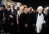 ورود هواپیمای حامل پیکر مطهر امام شهید به نجف اشرف