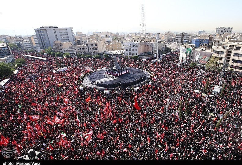 تشییع رهبر شهید , 