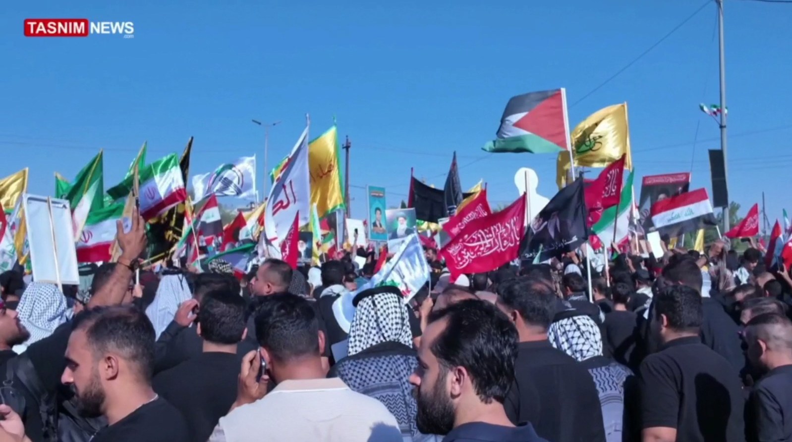 بدرقه آقای شهید ایران , تشییع آیتاللهالعظمی سید علی خامنهای , تشییع امام شهید , تشییع رهبر شهید , کشور عراق , شهر نجف اشرف , کربلا ,