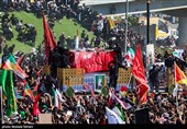 تشییع ملیونی لجثمان "قائد الأمة الشهید" فی النجف الأشرف