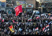 تشییع ملیونی تاریخی لجثمان «قائد الأمة الشهید» فی النجف الأشرف