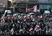 تشییع ملیونی تاریخی لجثمان «قائد الأمة الشهید» فی النجف الأشرف