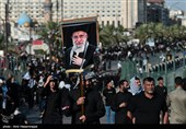 تشییع ملیونی تاریخی لجثمان «قائد الأمة الشهید» فی النجف الأشرف