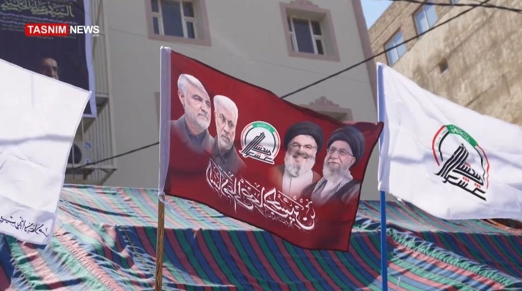 تشییع آیتاللهالعظمی سید علی خامنهای , تشییع امام شهید , تشییع رهبر شهید , آیتالله سید علی خامنهای , شهید امام خامنه ای (ره) , کربلاء ,