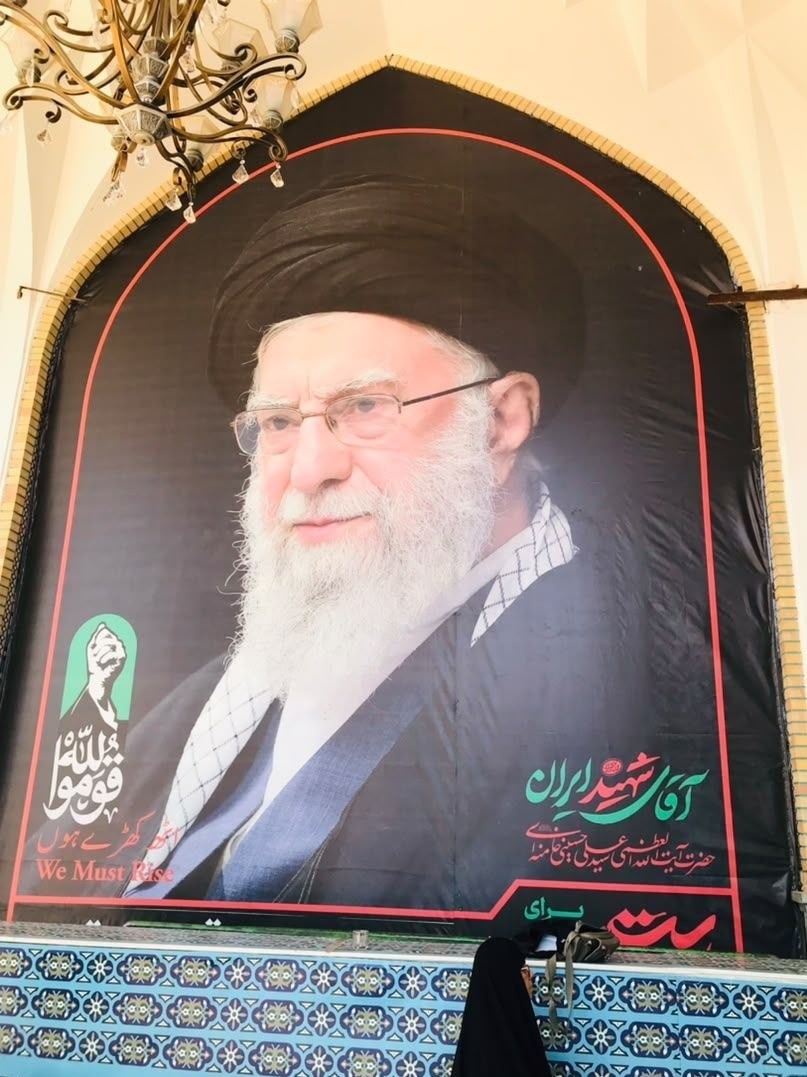 تشييع الامام الخامنئي , استشهاد الإمام الخامنئي , الإمام الخامنئي , مشهد مقدس ,