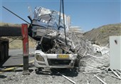 واژگونی مرگبار تریلر در محور بروجرد ـ اراک