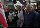 دسته سوگ و حماسه قائد شهید امت، حضرت آیت‌الله‌العظمی سید علی خامنه‌ای(ره) درسمنان