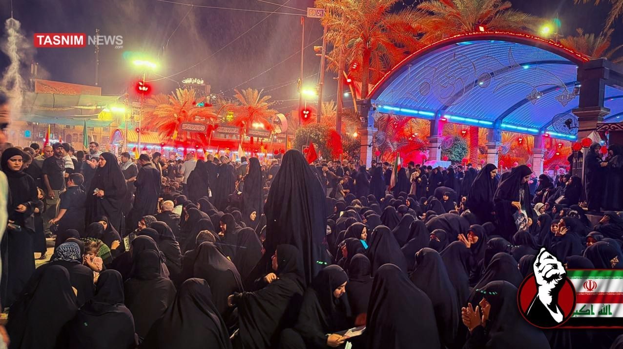تشییع آیت‌الله‌العظمی سید علی خامنه‌ای , تشییع امام شهید , تشییع رهبر شهید , بدرقه آقای شهید ایران , شهر نجف اشرف , 