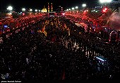 تشییع پیکر  قائد شهید امت در کربلا معلی