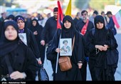 قبیل انطلاق مراسم تشییع الجثمان الطاهر لشهید إیران فی مشهد المقدسة