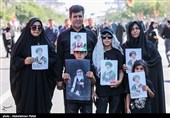قبیل انطلاق مراسم تشییع الجثمان الطاهر لشهید إیران فی مشهد المقدسة