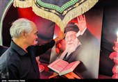 Скорбящие в Мешхеде на последнем прощании с мучеником-лидером Ирана