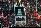 مراسم تشییع پیکر مطهر آقای شهید ایران در مشهد - 3