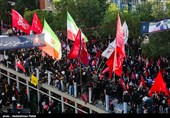 مراسم تشییع پیکر مطهر آقای شهید ایران در مشهد - 3