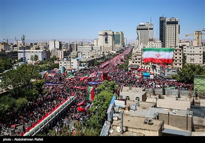 Mashhad Bids Farewell to Martyred Leader in Million-Strong Funeral Procession