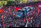 مراسم تشییع پیکر مطهر آقای شهید ایران در مشهد - 2