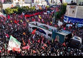 مراسم تشییع پیکر مطهر آقای شهید ایران در مشهد - 2