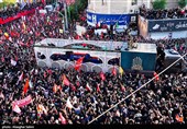 مراسم تشییع پیکر مطهر آقای شهید ایران در مشهد - 2
