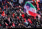 مراسم تشییع پیکر مطهر آقای شهید ایران در مشهد - 2