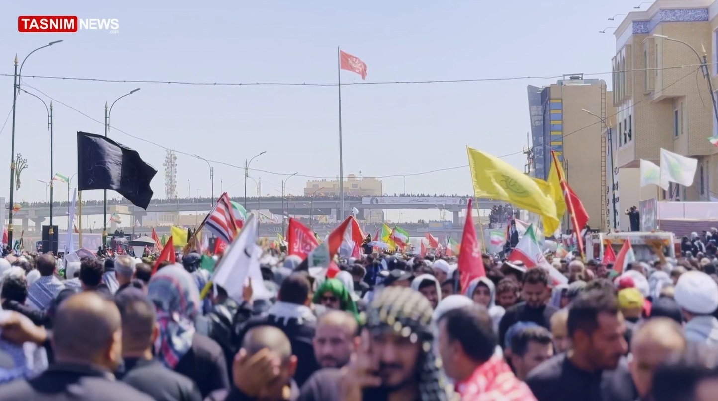 تشييع الامام الخامنئي في العراق , تشييع الامام الخامنئي , استشهاد الإمام الخامنئي , الإمام الخامنئي ,